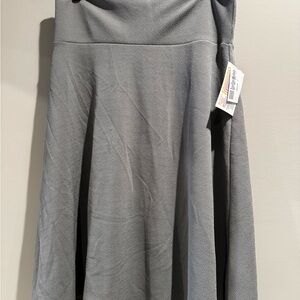 LuLaRoe Classic Gray A-Line Skirt